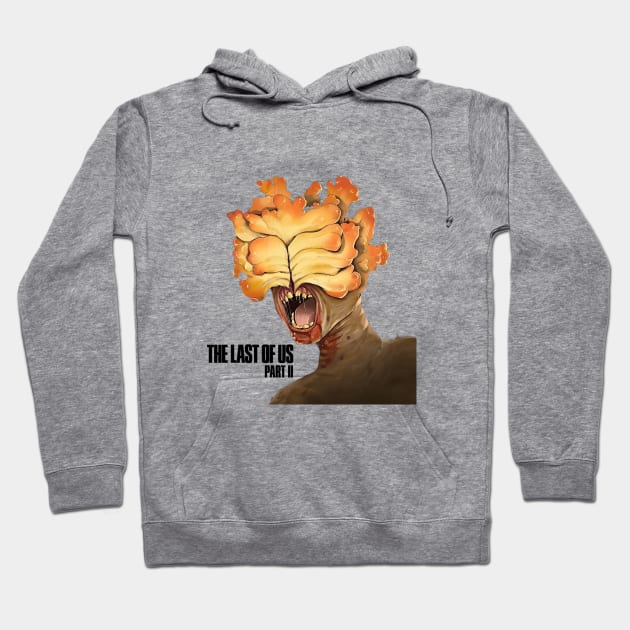 The Last of Us Clicker art design Hoodie by Blue Button